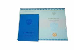 Аттестат за 11 класс с 2014 по 2026 годы образец 4