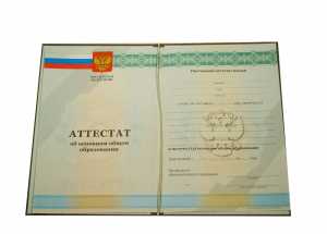 Аттестат за 9 класс с 2010 по 2013 годы образец 2