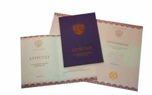 Аттестат за 9 класс с 2014 по 2026 годы образец 5