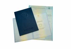 Диплом бакалавра с 2009 по 2011 годы образец 5