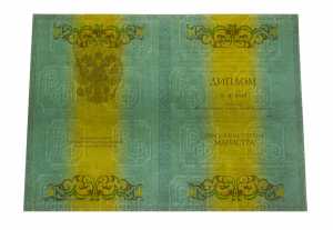 Диплом магистра с 2012 по 2013 годы образец 1