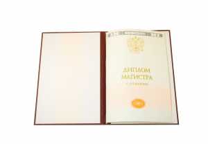 Красный диплом магистра с 2014 по 2026 годы образец 4