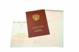 Красный диплом специалиста с 2014 по 2026 годы образец 6