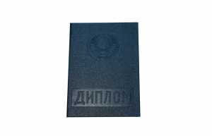 Диплом о высшем образовании СССР с 1980 по 1996 годы образец 3