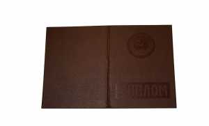 Красный диплом о высшем образовании СССР с 1980 по 1996 годы образец 3