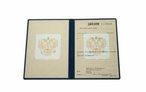 Диплом ПТУ с 1999 по 2006 годы образец 2