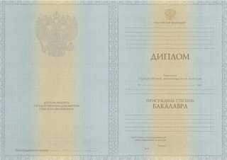 Диплом бакалавра 2012, 2013 года